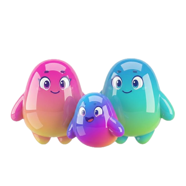 Familia Loomi - Personajes TaskOol para padres